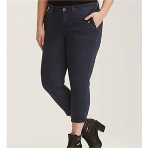 Torrid size 12 Navy Military pants